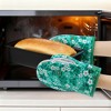 REGALWOVEN Heat Resistant 4 Piece Oven Mitts and Pot Holders Set for Kitchen Use - 3 of 4