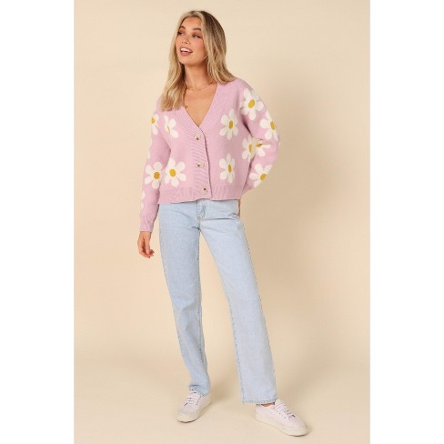 Floral deals cardigan target