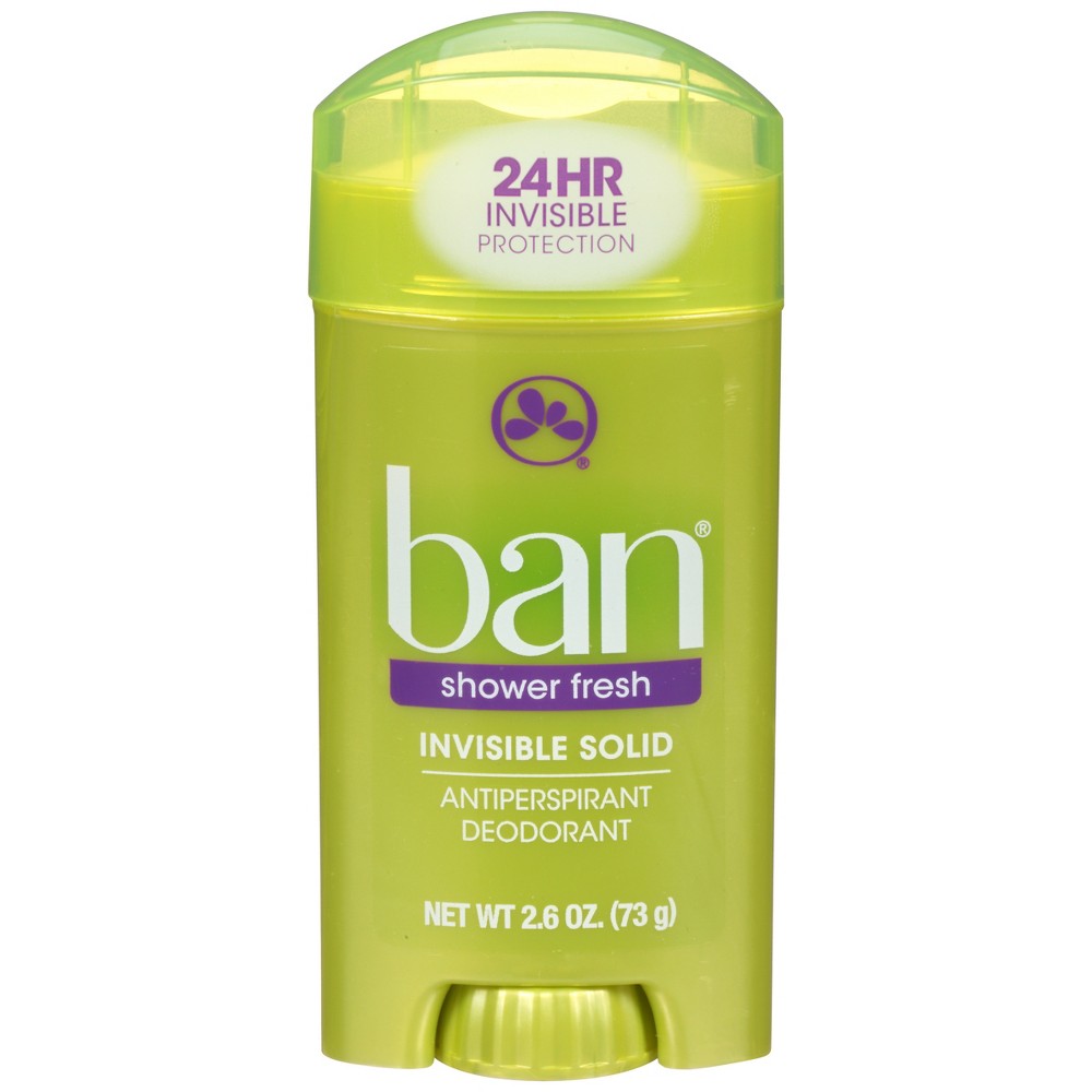 UPC 019045010288 product image for Ban Invisible Shower Fresh Solid 2.6 oz | upcitemdb.com