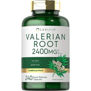 Carlyle Valerian Root 2400mg | 240 Capsules - 1 of 3