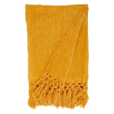 Saro Lifestyle Chenille Throw Blanket - Thumbnail 2