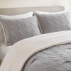 AENKYO Twin Chenille Comforter Set, Ivory Woven Textured Bedding, Textured Cable Knit Comforter Set, Twin Chenille Bedding - 4 of 4