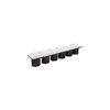 Meridian Furniture,Pavilion Boucle Fabric Bench - 4 of 4
