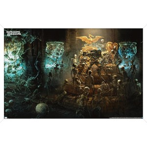 Trends International Dungeons and Dragons - Papazotl's Tomb Framed Wall Poster Prints - 1 of 4