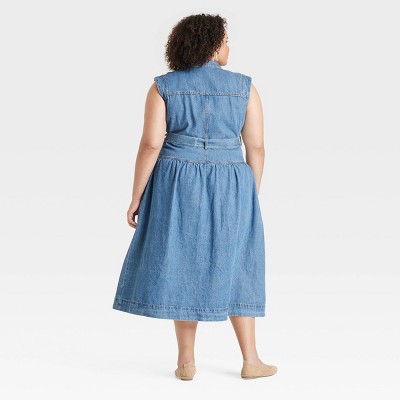 blue utility tie waist shirt dress Turquoise Shirt Tails Short Dress – Vivid Hue Home main image 1