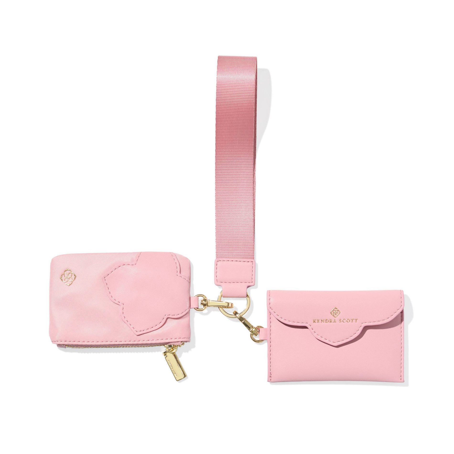 Kendra Scott Dual Wallet Keychain - Pink