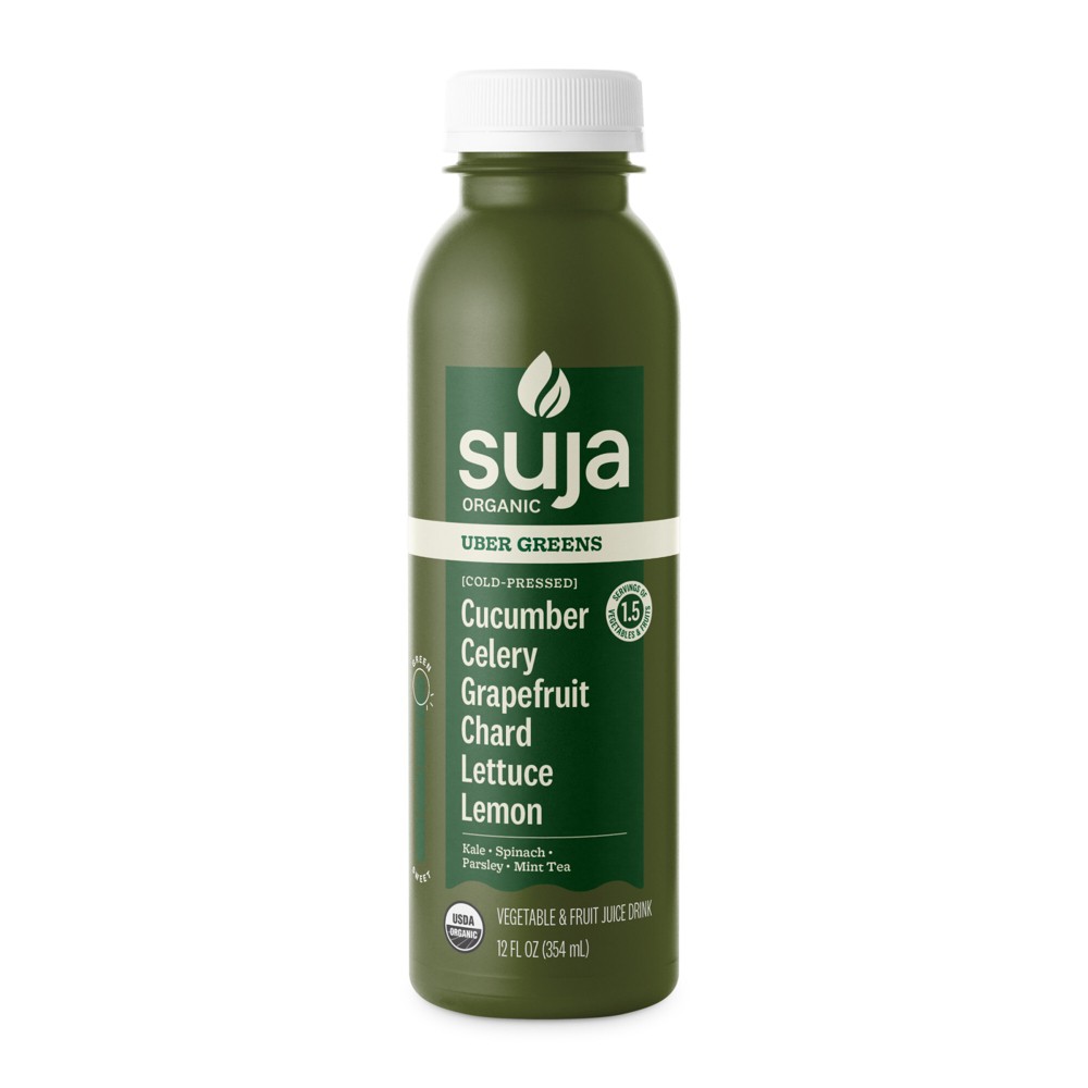 Suja Uber Greens Vegetable And Fruit Juice Drink