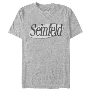 Men's Seinfeld Black and White Logo T-Shirt - 1 of 4