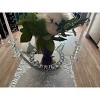 Jiallo  Diamond Rim Mirror Charger Plate, 13" dia. - 4 of 4