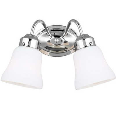 Generation Lighting Westmont 2 light Chrome Wall Bath Fixture