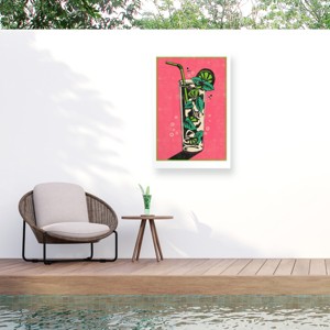 "Mojito Mix" Outdoor All-Weather Wall Decor - 1 of 4