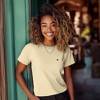 Dalix Womens Lil Heart Lightweight High Waisted Tee - 3 of 4