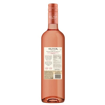 Oliver Ruby Red Grapefruit Wine Spritz - 750ml