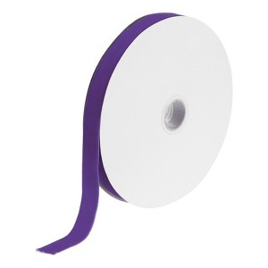 Unique Bargains Soft Single Face Spool Silky Velvet Ribbon for Bouquets DIY Crafts - 1 of 3
