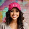 Dalix Heart of Bones Embroidered Cotton Dad Hat Adjustable Baseball Cap Womens - 2 of 4