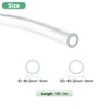 Unique Bargains Clear Plastic Tube PVC Flexible Low Pressure Industrial Tubing 1 Pc - 3 of 4