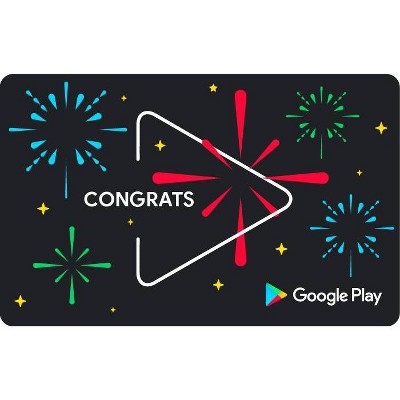 Google Congrats Gift Card (Email Delivery)