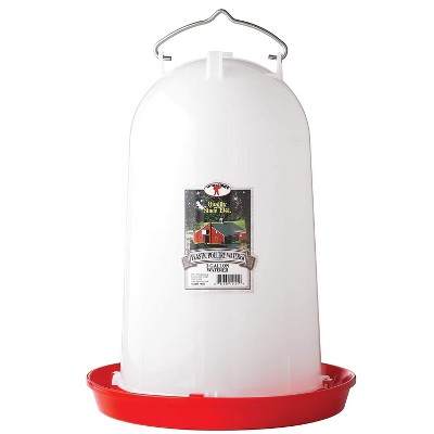 Little Giant 3-Gallon Heavy-Duty Plastic Gravity Fed Poultry Waterer