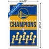 Trends International NBA Golden State Warriors - Champions 23 Framed Wall Poster Prints - 3 of 4