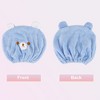 Unique Bargains Women's Quick Drying Hair Drying Towel 1 Pc - 3 of 4