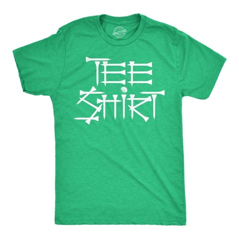 Мужские футболки Crazy Dog T-Shirts, Inc. Mens Funny T Shirts Tee Shirt Sarcastic Golfing Graphic Novelty Tee for Men - Crazy Dog Men's T Shirt For Golfers Green M