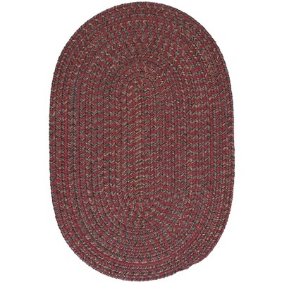 Colonial Mills Hayward Round Area Rug, 4-Feet, Berry