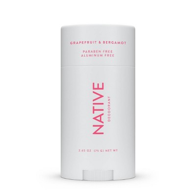 Native Grapefruit & Bergamot Deodorant for Women - 2.65oz