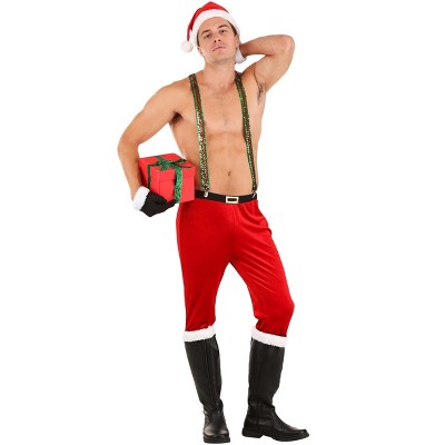 HalloweenCostumes.com Men's Muscle Santa Claus Costume