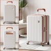 SUGIFT 20" Carry On Luggage Airline Approved, PC Hard Shell Suitcases with Spinner Wheels - 4 of 4