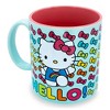 Silver Buffalo Sanrio Hello Kitty Hello Rainbows Ceramic Mug | Holds 20 Ounces - 2 of 4