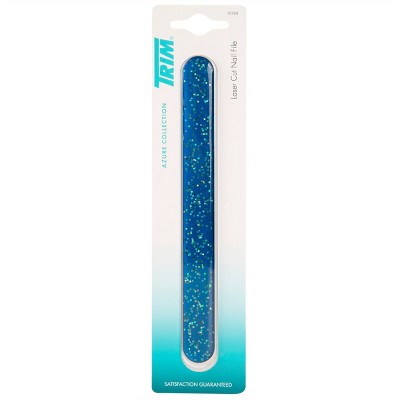 Trim Azure Sparkle Laser Nail File