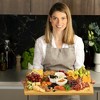 Bamboo Wood Cutting Board Chopping & Serving Board 18" x 12" XL Large - Royal Craft Wood - 4 of 4