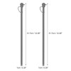 Unique Bargains Durable Replacement Straw and Cover 2 Pcs - 2 of 4