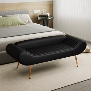 Polyester Blend 57 inch sofa stool PVC fabric - 1 of 3