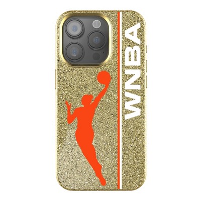 Keyscaper WNBA Sidebar Gold Bling Cell Phone Case for Apple iPhone