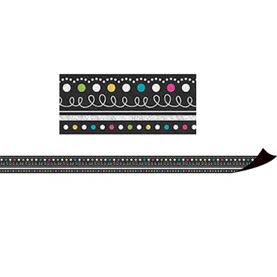 Teacher Created Resources Bordo Dritto Decorativo Wild Stripes 12 Pezzi – 10,7 Metri Per Aula