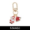 Unique Bargains Christmas Keychain Lobster Clasp Keychain Zinc Alloy 2.17" - 2 of 3