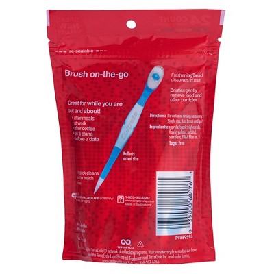 colgate max fresh wisp disposable mini toothbrush