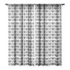 Avenie Boho Arrows Black 96" x 50" Single Panel Sheer Window Curtain - Society6 - 3 of 4