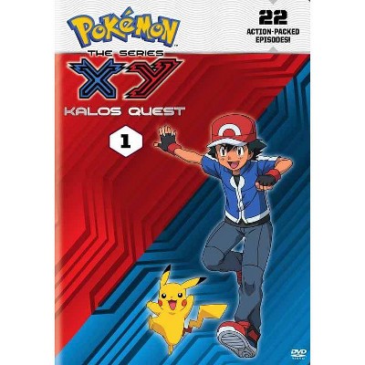 Pokemon the Series: XY Kalo's Quest Set 1 (DVD)(2016)