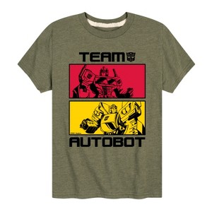 Boys' - Transformers - Team Autobot Short Sleeve Graphic T-Shirt - 1 of 3