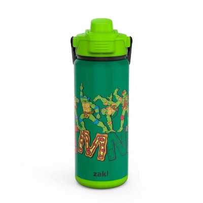 Zak Designs Antimicrobial 20oz Stainless Steel Double Wall Vacuum Beacon Bottle