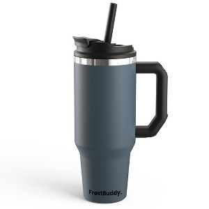 FrostBuddy Thicc Buddy Insulated Tumbler | Available in 40oz & 50oz Sizes | Stainless Steel + Chapstick Holder - 1 of 4