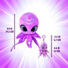 Miraculous Ladybug Kwami Plush Kit, Mon Ami, 9-Inch Plush with Resin Eyes and Lifesize 5-Inch Stuffed Toy with Matching Backpack Keychain - 4 of 4