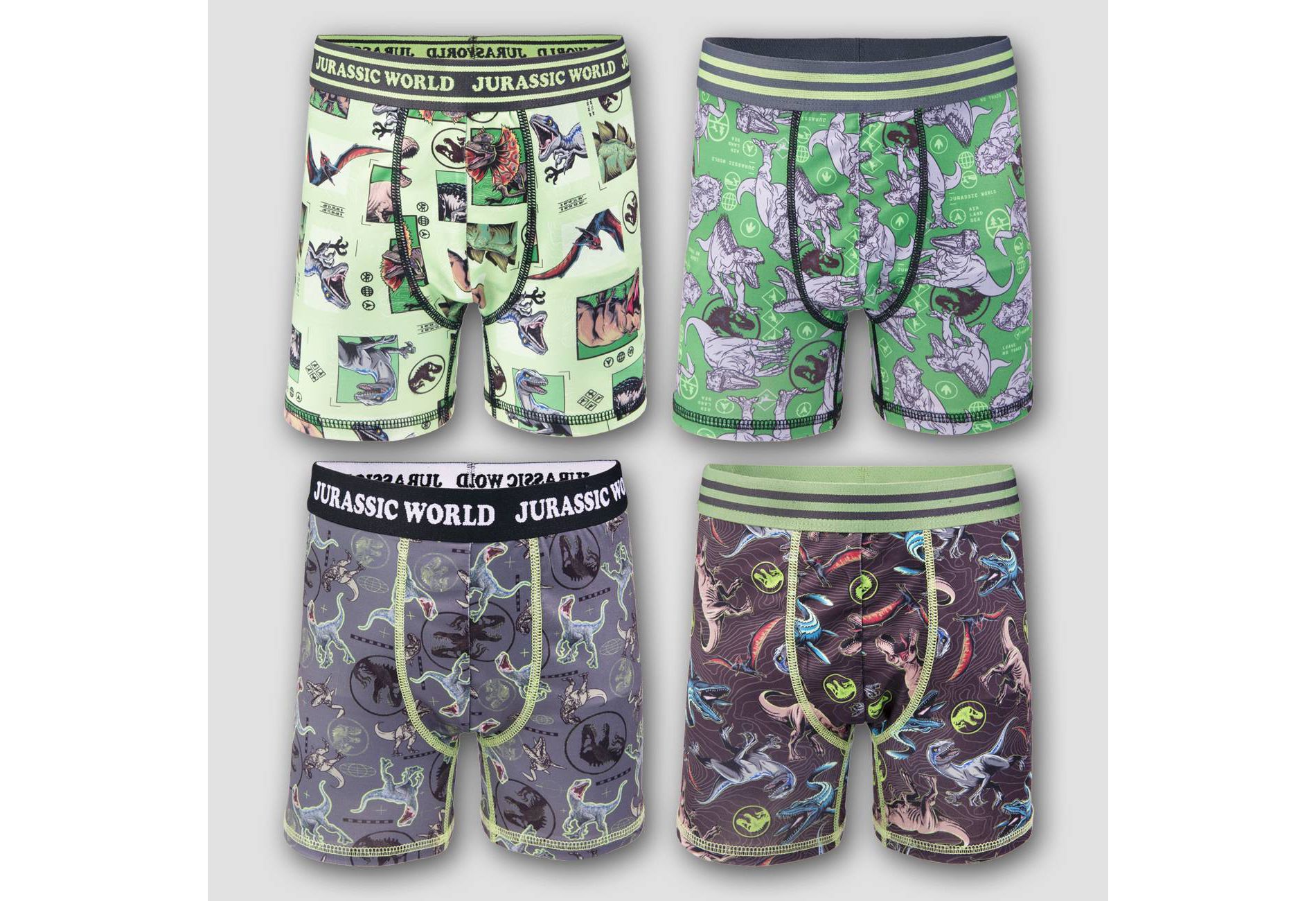Boys' Jurassic World Boxer Briefs