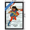 Trends International Marvel Comics - Ms. Marvel - Ms. Marvel #25 Variant Cover Framed Wall Poster Prints - 3 of 4