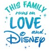 Men's Disney Family Runs on Love and Disney T-Shirt - 2 of 4