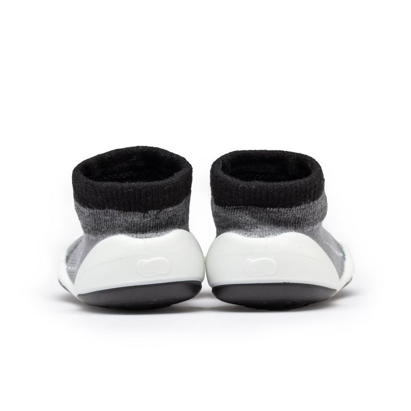 Komuello Toddler First Walk Sock Shoes - Walker Black, 4 of 14