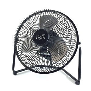 Vie Air 9 Inch High Velocity Tilting 3 Speed Metal Floor Fan - 1 of 4