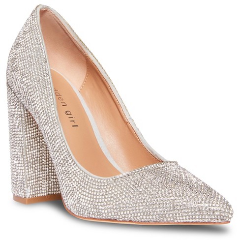 Steve madden outlet sparkly pumps